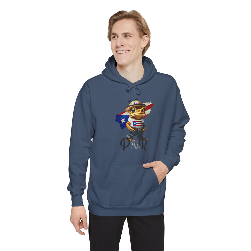 Camiseta y Sudadera Unisex con Bordado – Diseño de Puerto Rico Puerto Rico Embroidered T-Shirt & Unisex Crewneck Sweatshirt