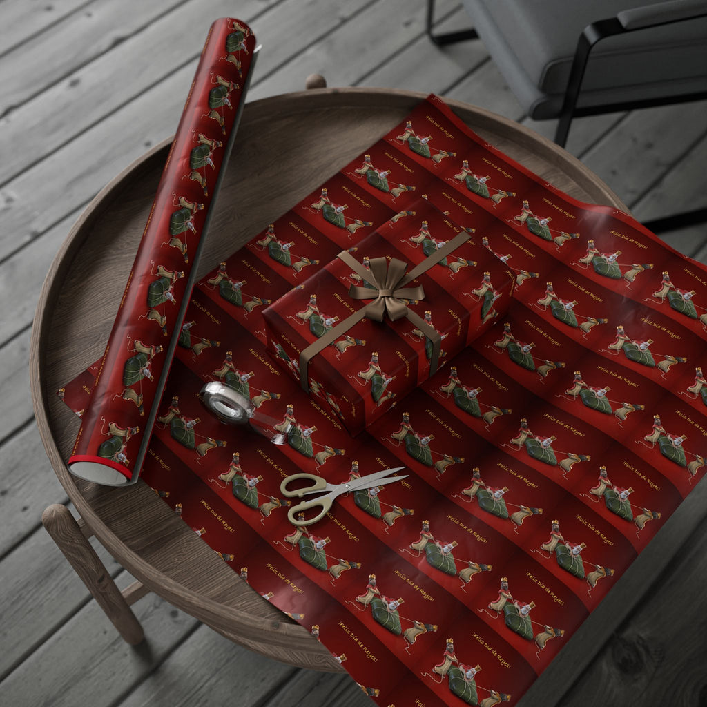 Navidad en Puerto Rico Wrapping Paper – Festive Boricua Holiday Gift Wrap 🇵🇷🎄