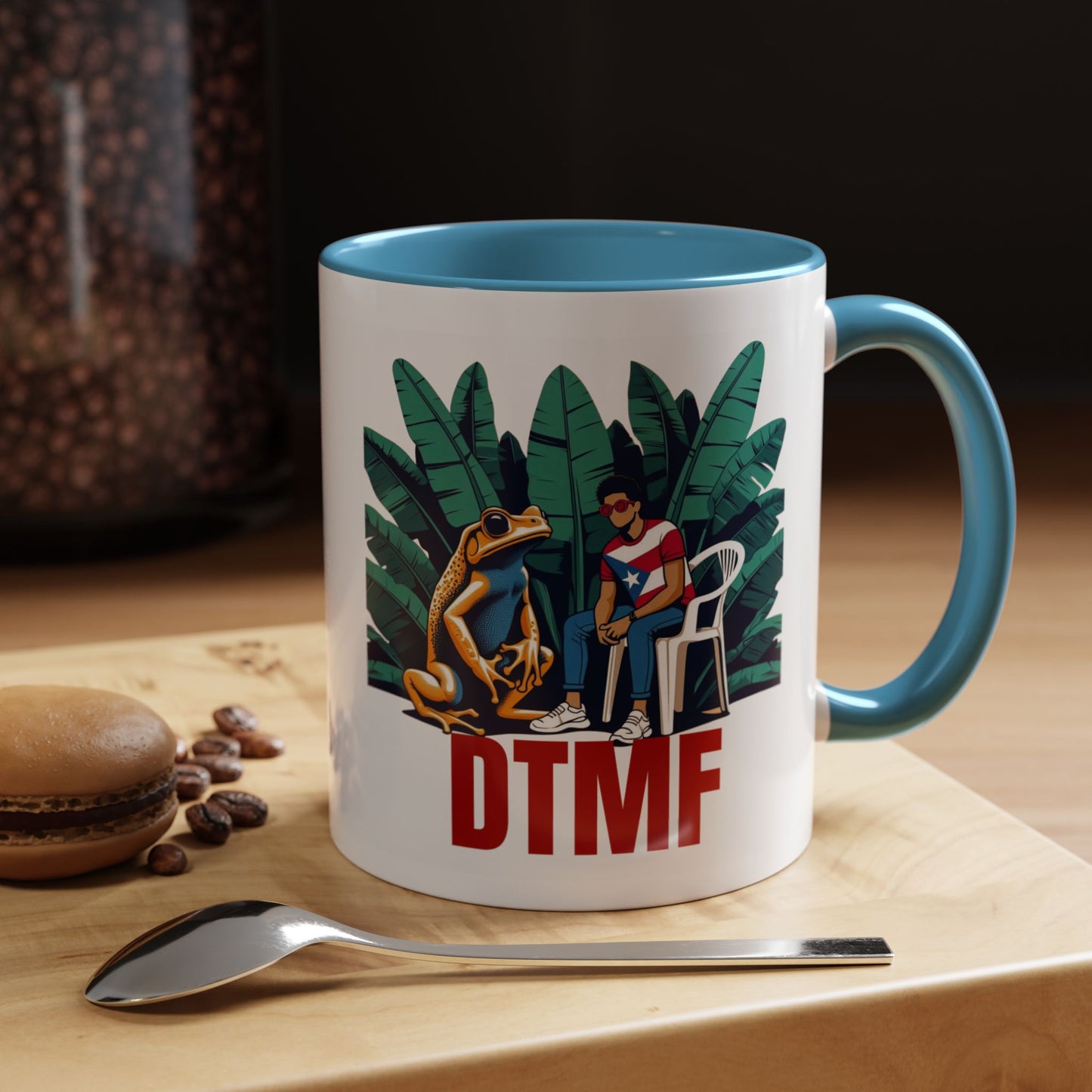 Puerto Rican Heritage Mugs with Unique Designs Accent Coffee Mug (11, 15oz)