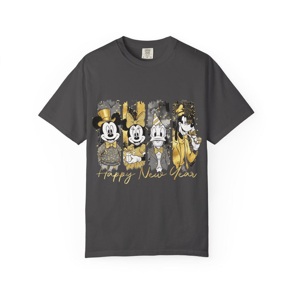 New Year Mickey & Friends T-Shirt  'Happy New Year' Graphic Tee