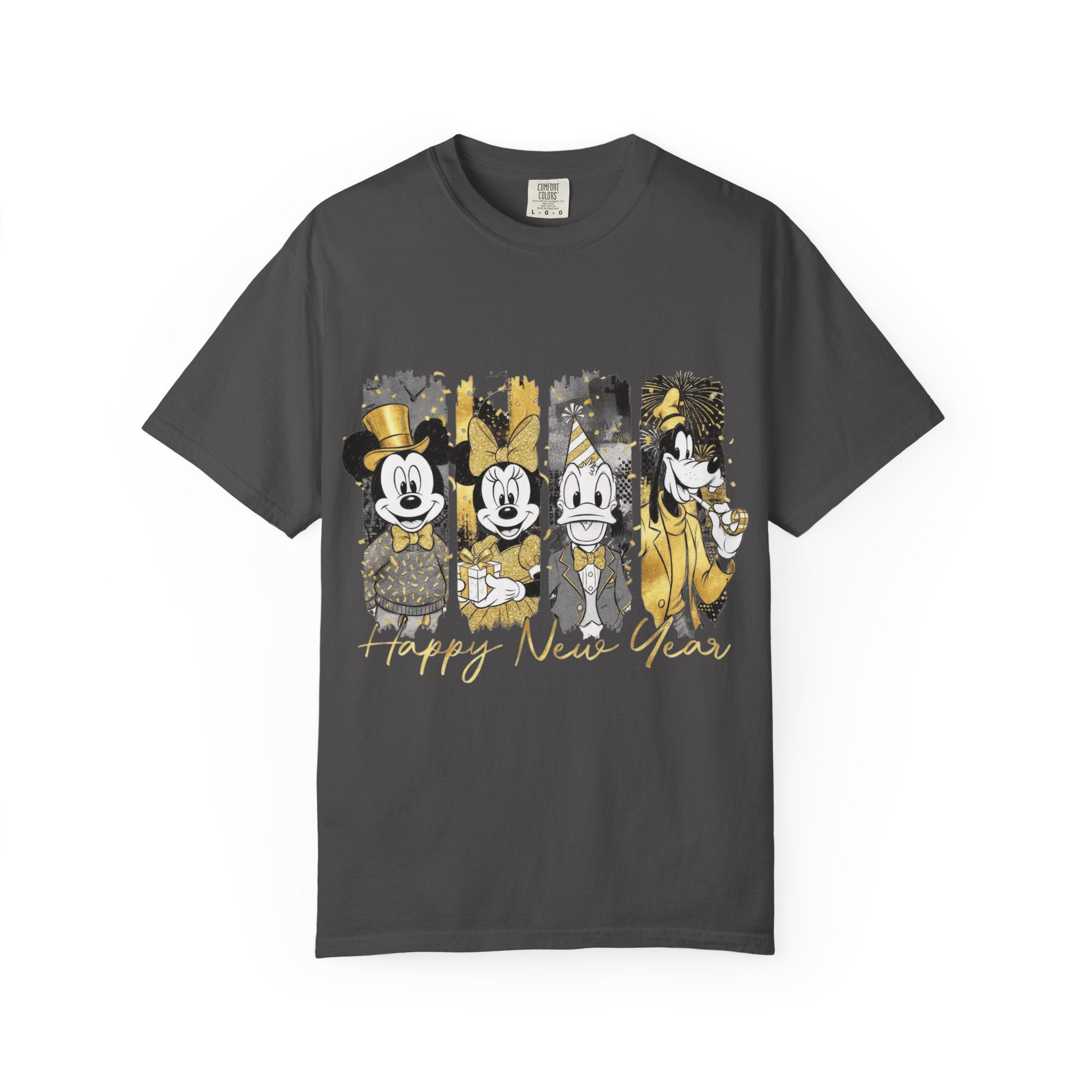 New Year Mickey & Friends T-Shirt  'Happy New Year' Graphic Tee
