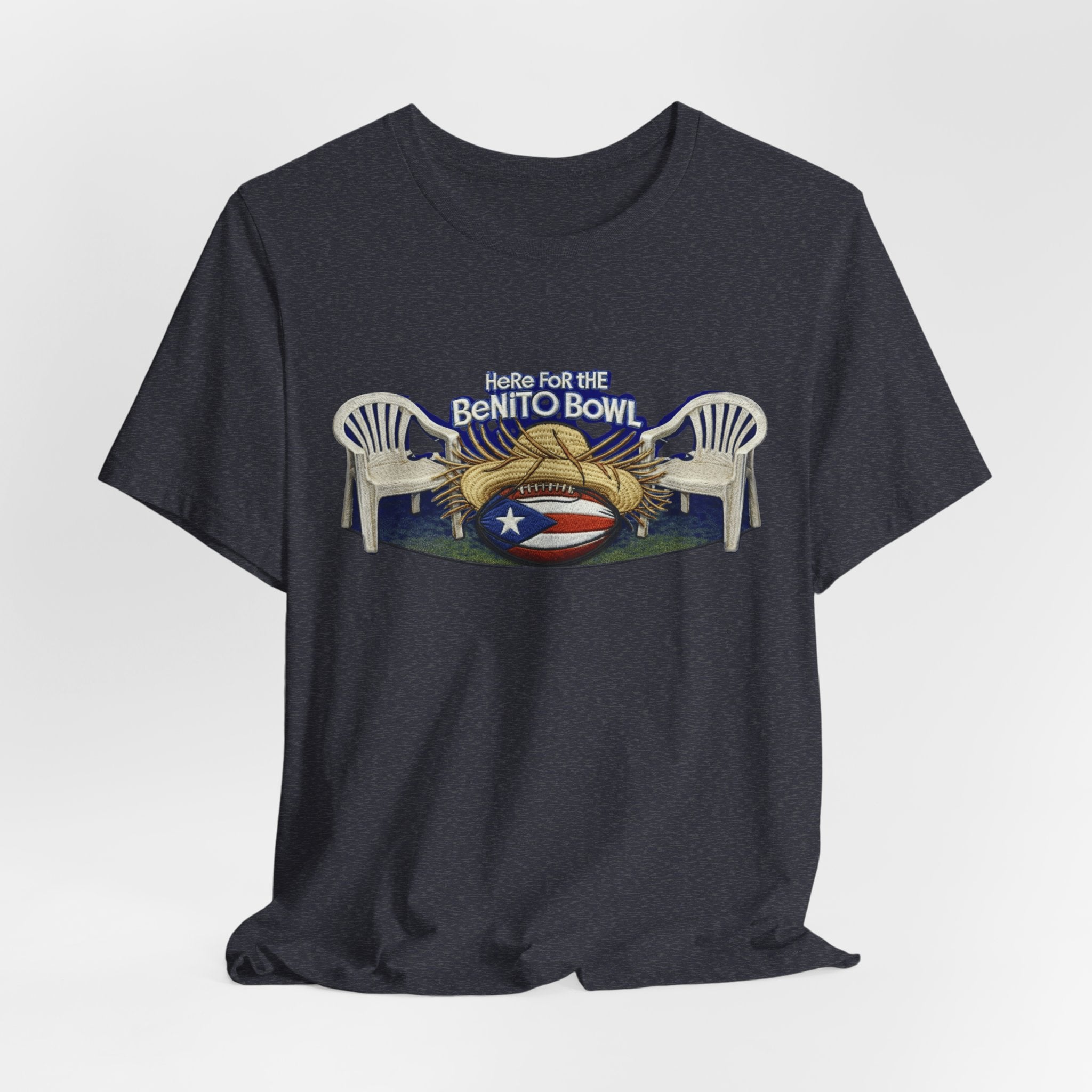 Benito Bowl Puerto Rico Football Tee