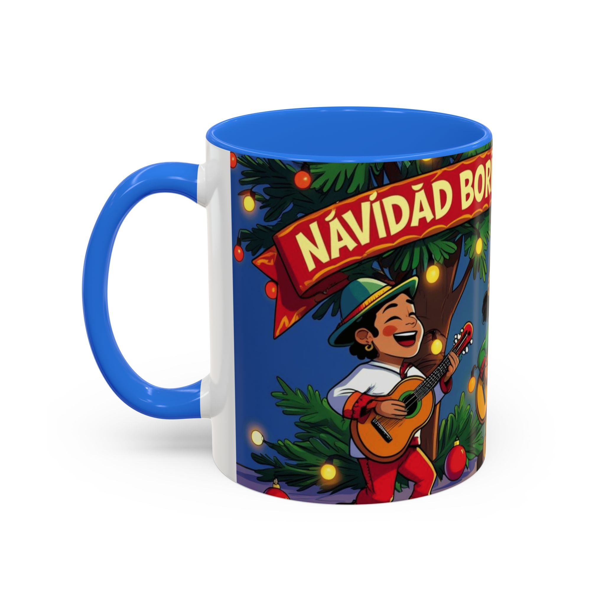 Navidad Boricua Mug Vibrant Puerto Rican Celebration Mug