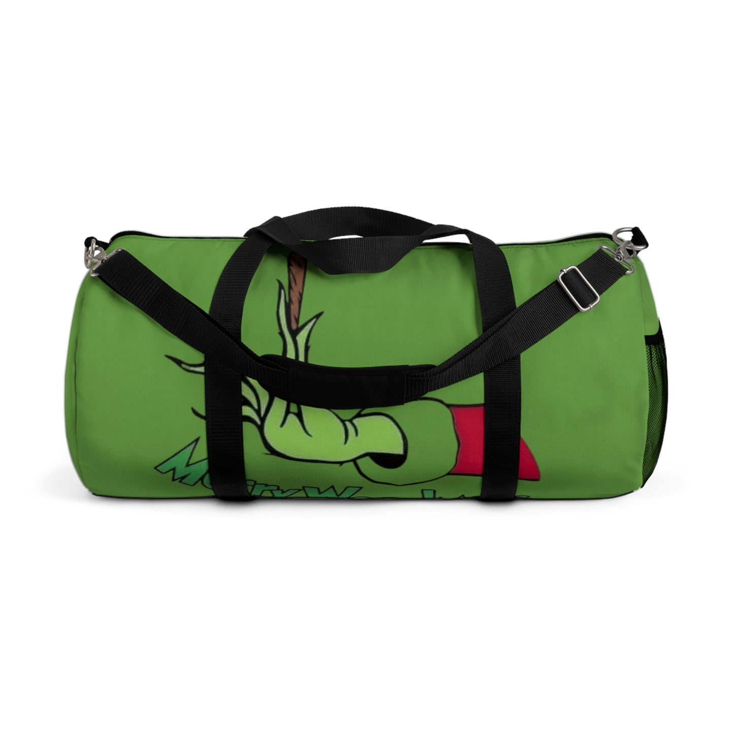 Grinch Sleigh Nap Duffel Bag — Holiday Travel & Gym Bag
