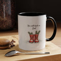 You Will Be Beside Me, Dad Coffee Mug - Festive Accent for Father's Day & Christmas Holiday Coffee Cups with Festive Quotes & Designs
