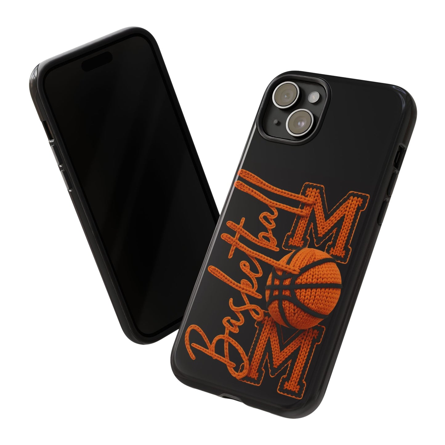 Basketball Mom Phone Case  'Basketball MOM' Protective Hard Cover