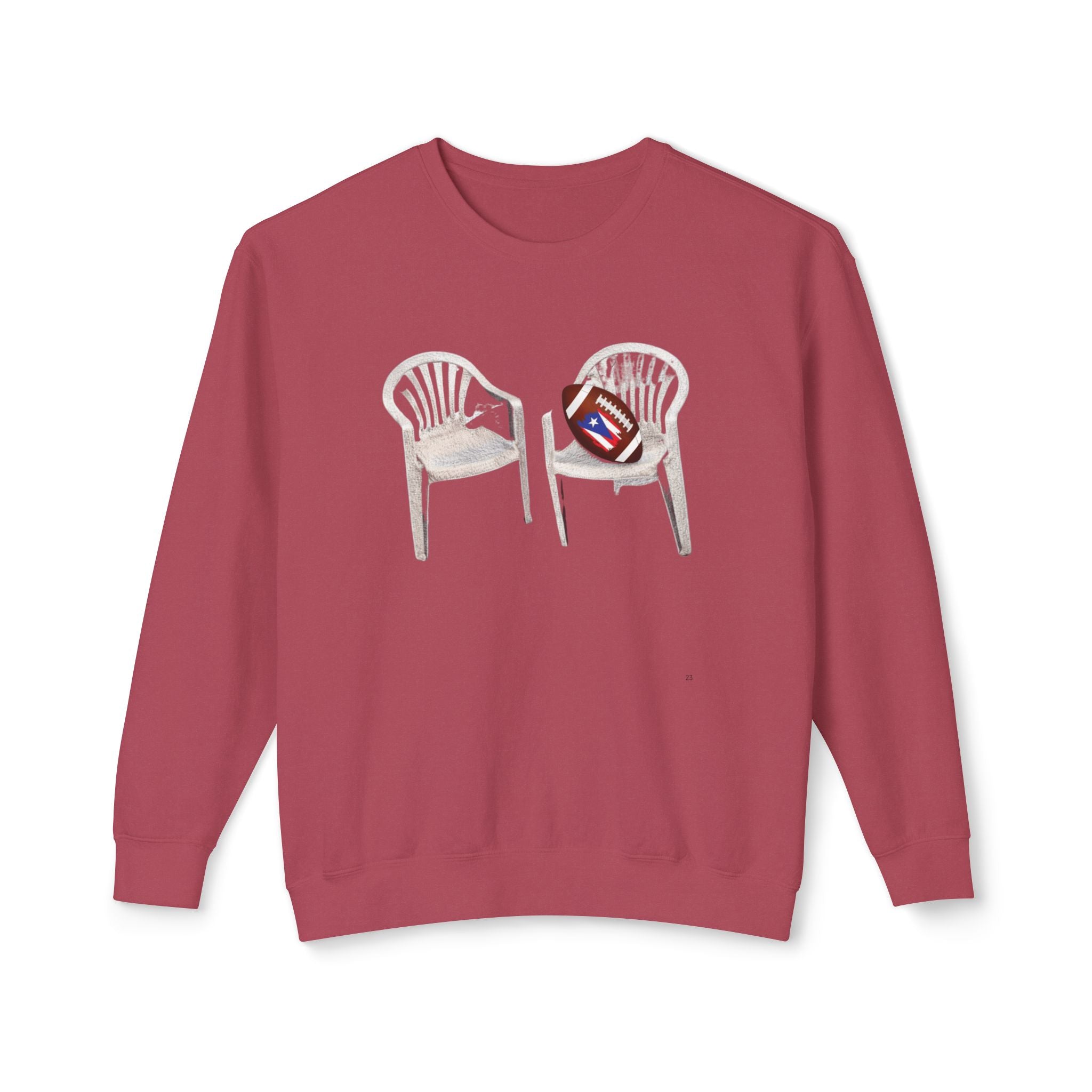 Benito Super Bowl 94 Puerto Rico Shirt Chair Vibes Crewneck Sweatshirt