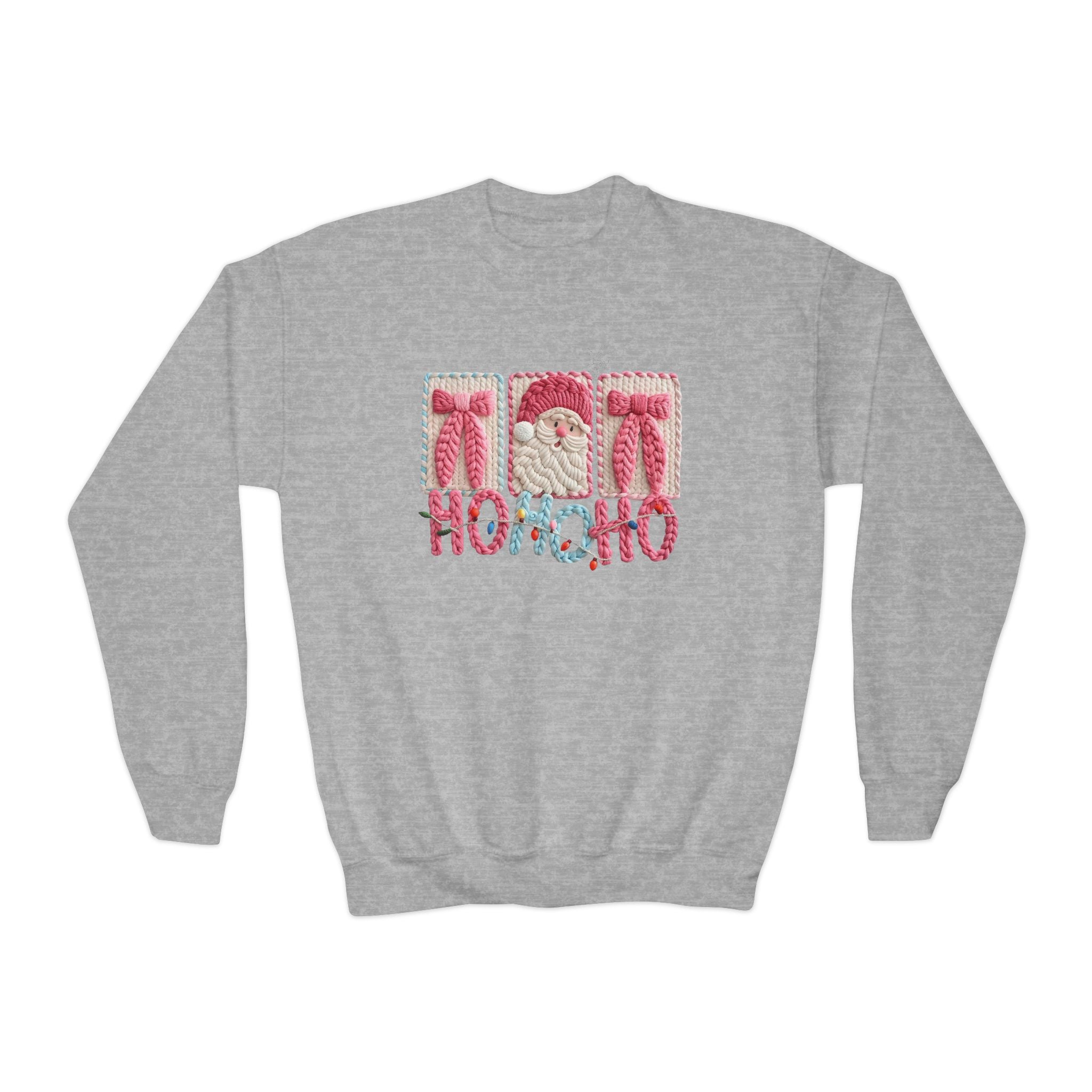 Youth Christmas 'HOHOHO' Crewneck Sweatshirt