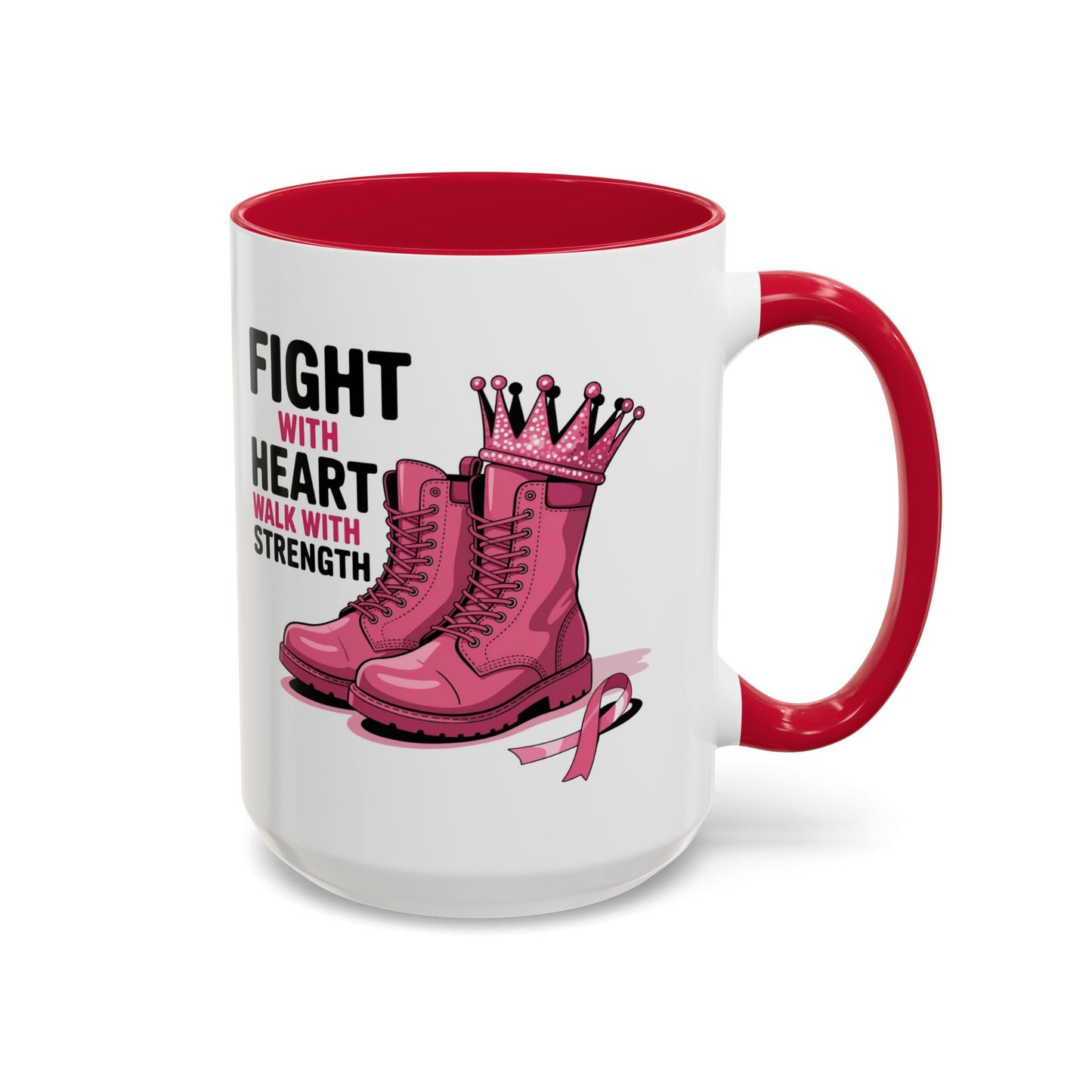 You Beat It! Cancer Survivor Mug | Motivational Gift for Her or Him | Warrior Mug