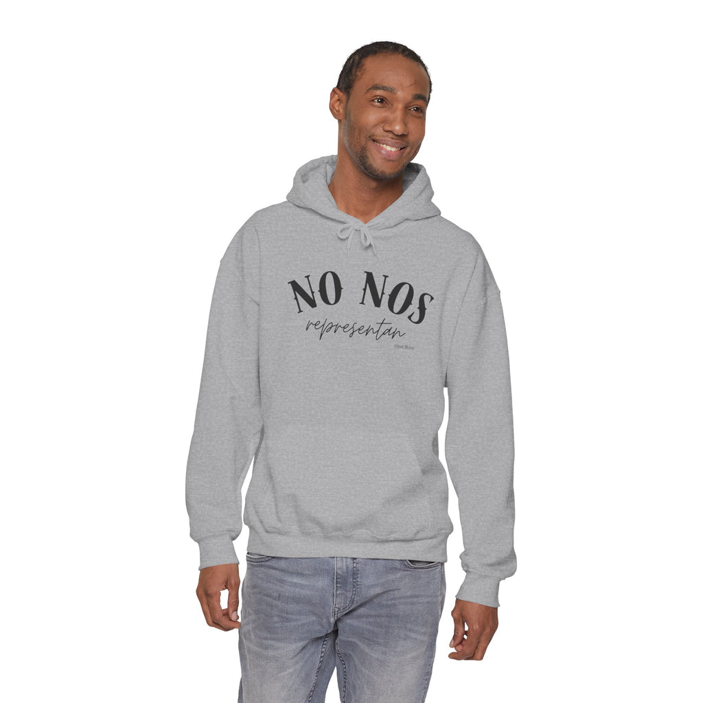 Puerto Rican Pride Hoodie  “No Nos representan” Front & Puñeta Flag Back