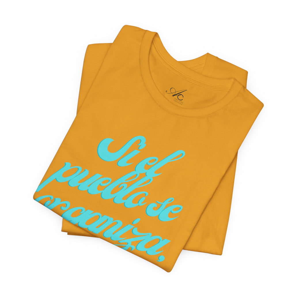 Spanish Script Tee  “Si el pueblo se organiza” Graphic T-Shirt