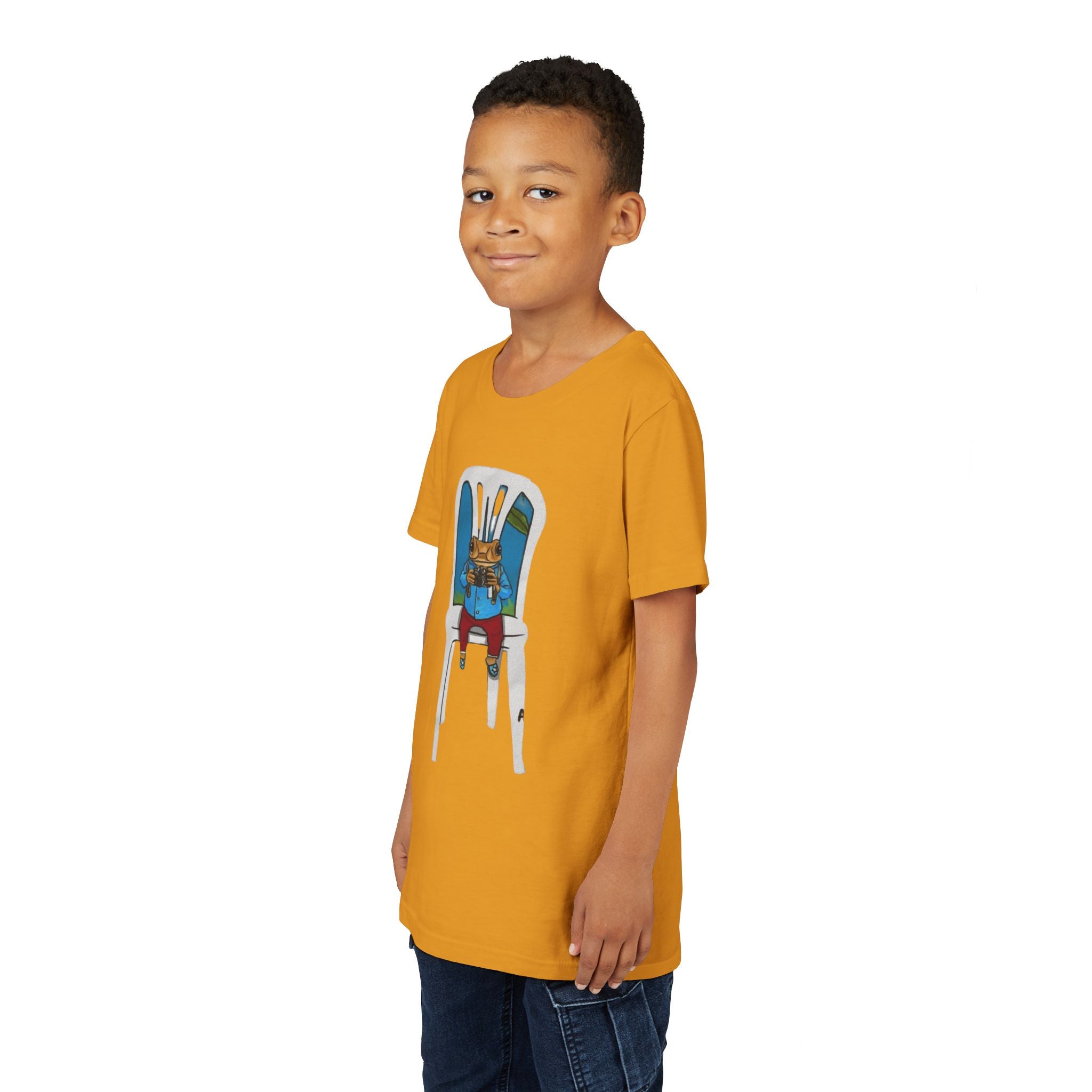 Kids Concho on a High Chair T-Shirt Cute Baby Rabbit Feeding Tee kids PUERTO RICO CHRISTMAS T-SHIRT