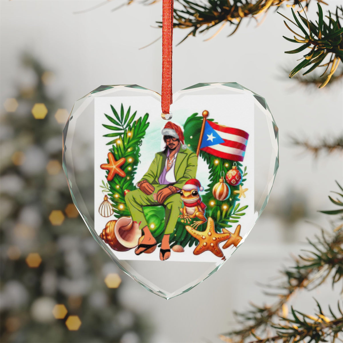Crystal Glass Ornament