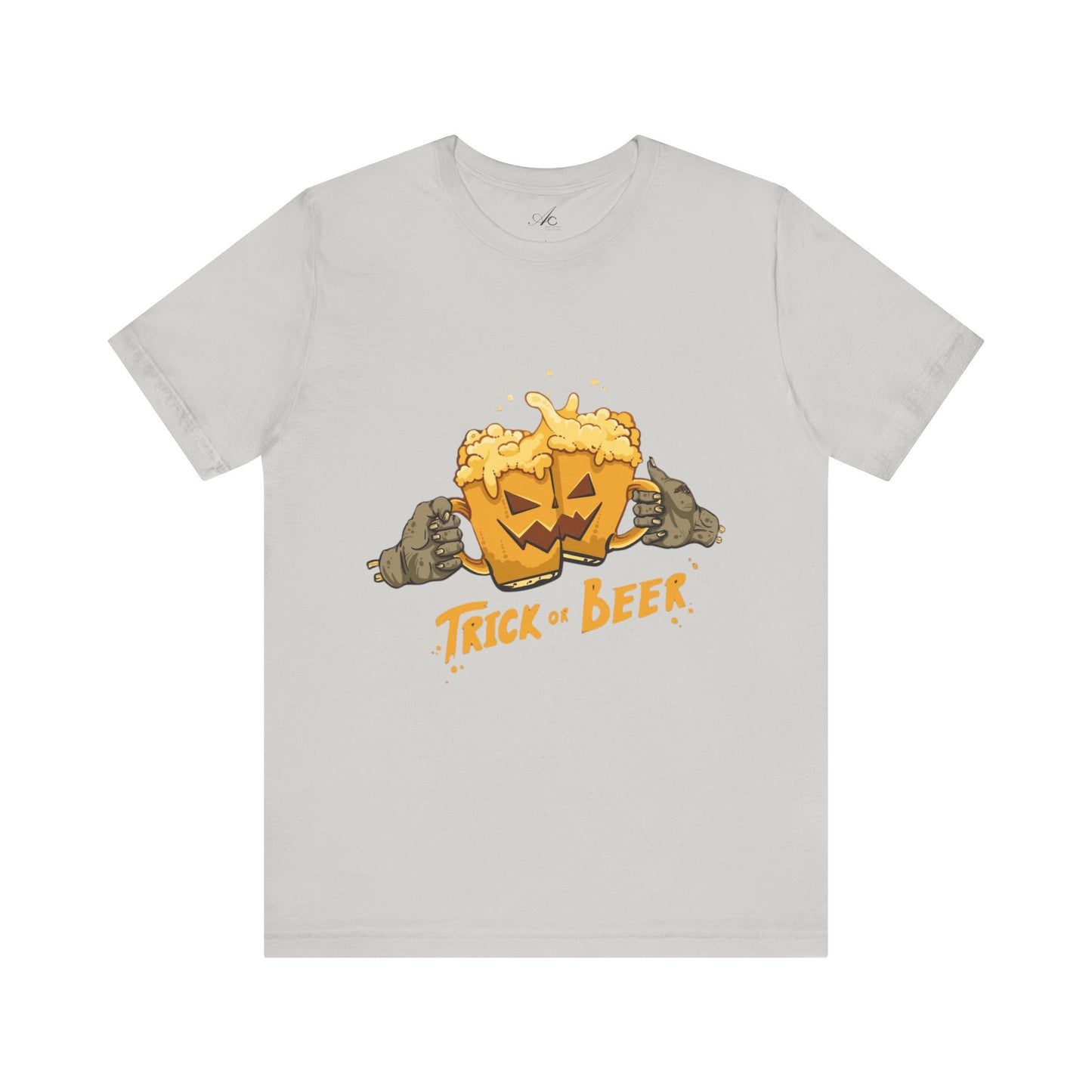 Halloween Beer Tee, Ghostly Fun Shirt, Unisex Graphic T-Shirt, Trick or Treat Apparel, Spooky Celebration Top