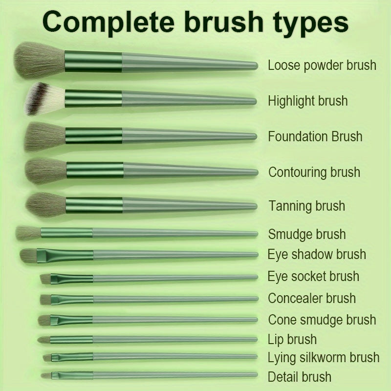 15Pcs Makeup Brush Set Soft Fluffy Professional Cosmetic Foundation Powder Eyeshadow Kabuki Blending Make Up Brush Beauty Tool Ideal For Makeup Beginner And Artist