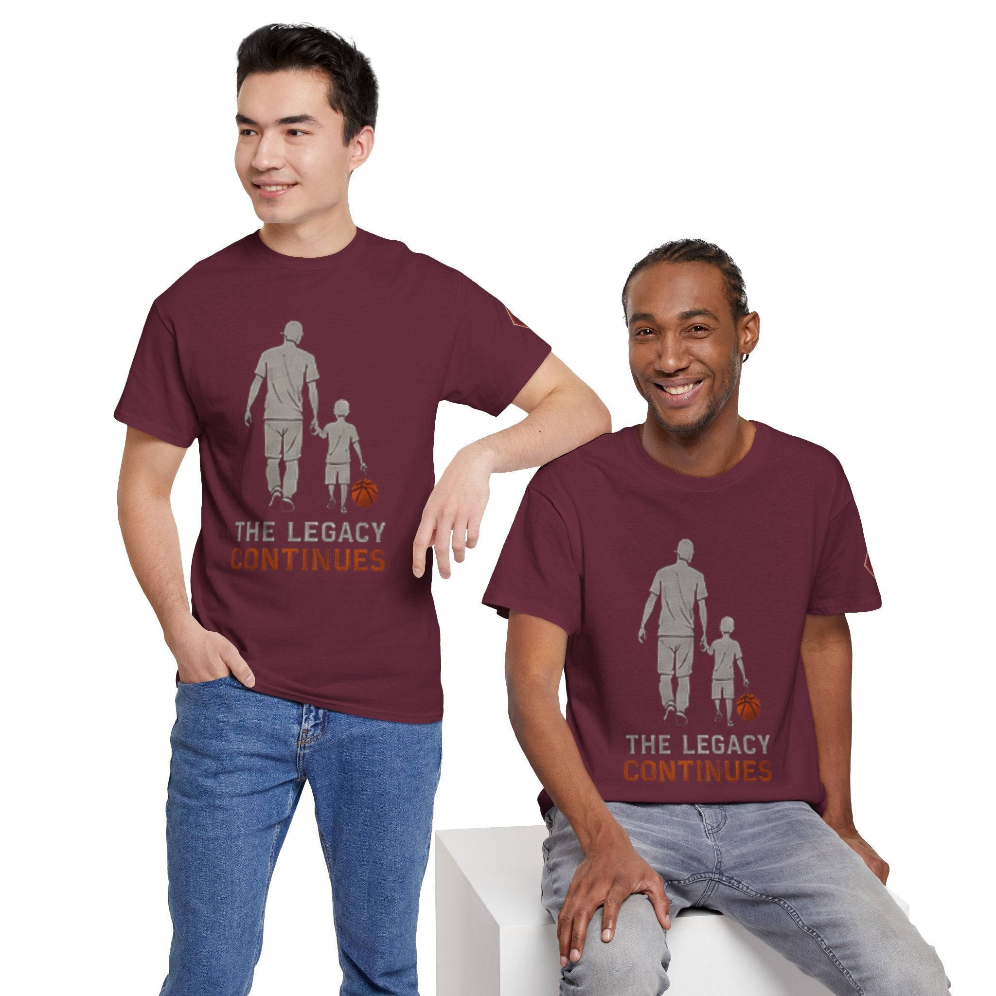 Father and Son  SPORTS T‑Shirt — “The Legacy Continues”