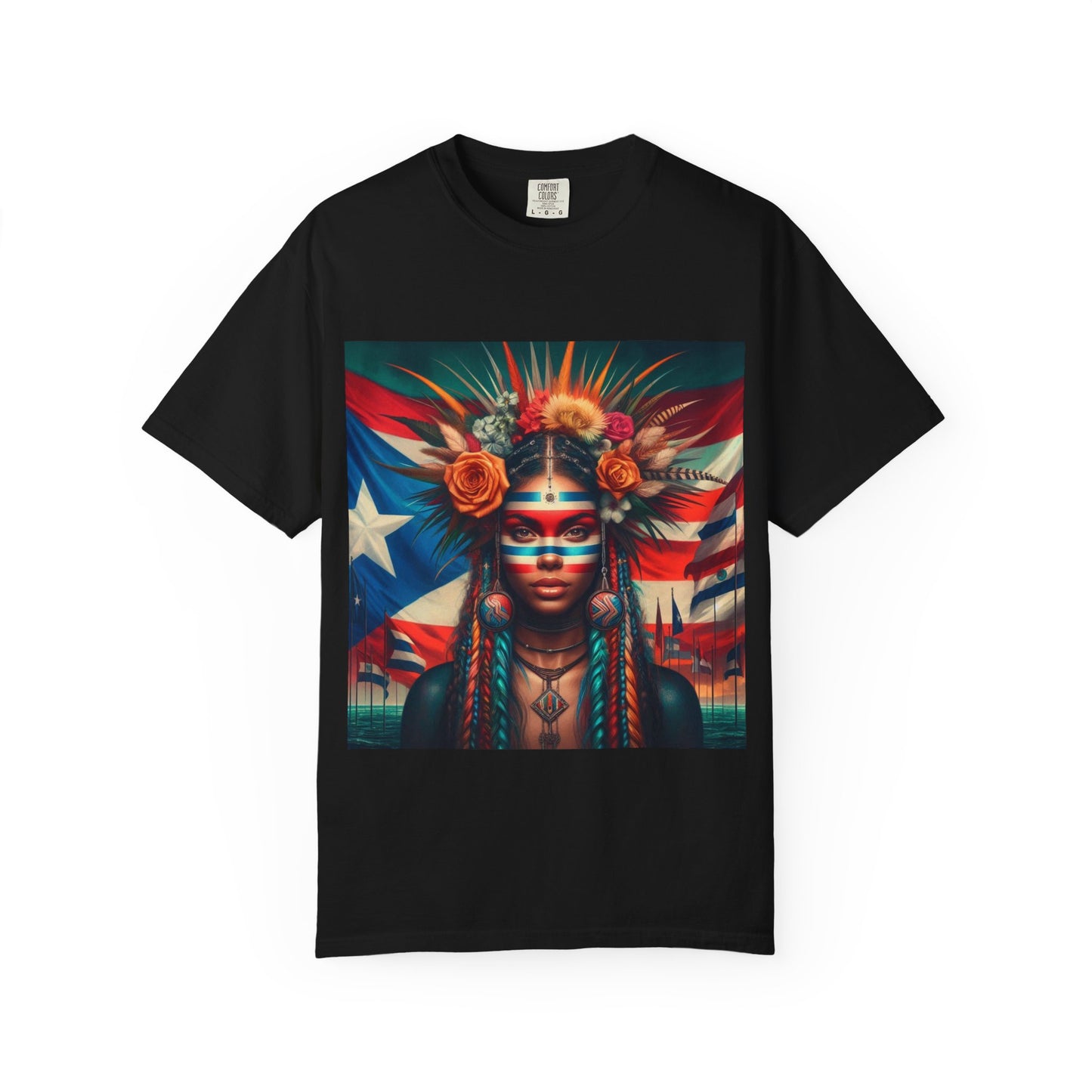 Puerto rico Unisex Garment-Dyed T-shirt