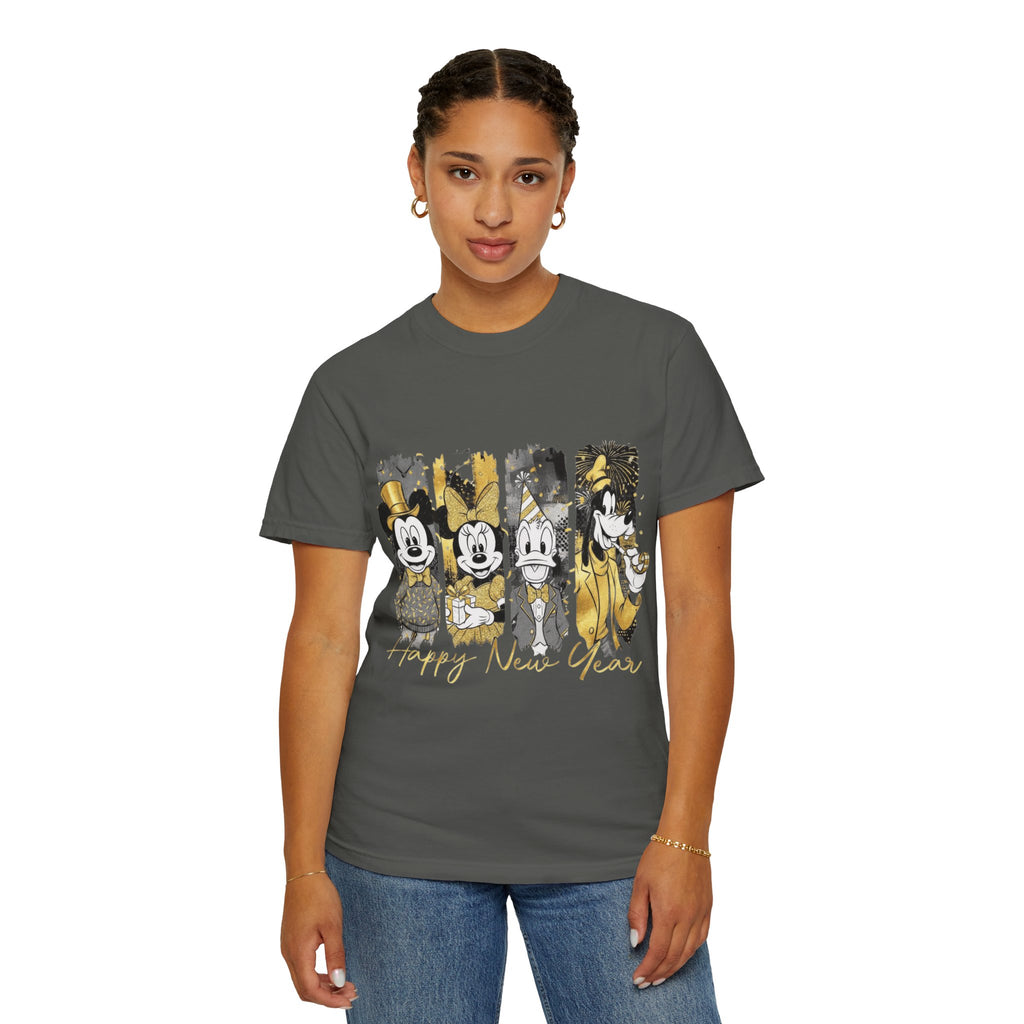 New Year Mickey & Friends T-Shirt  'Happy New Year' Graphic Tee