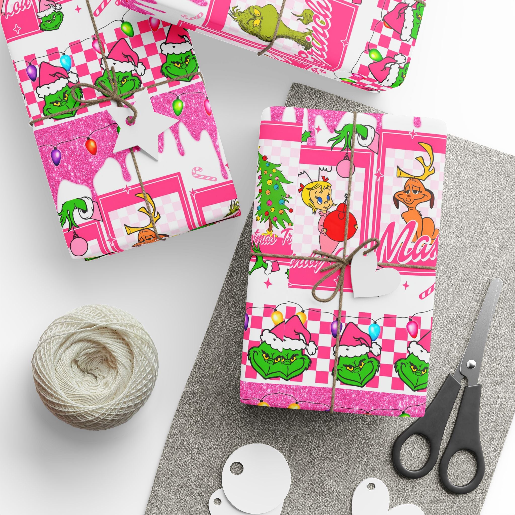 Festive Wrapping Paper – Whimsical Holiday Gift Wrap | Christmas Paper Roll | Fun & Unique Gift Packaging