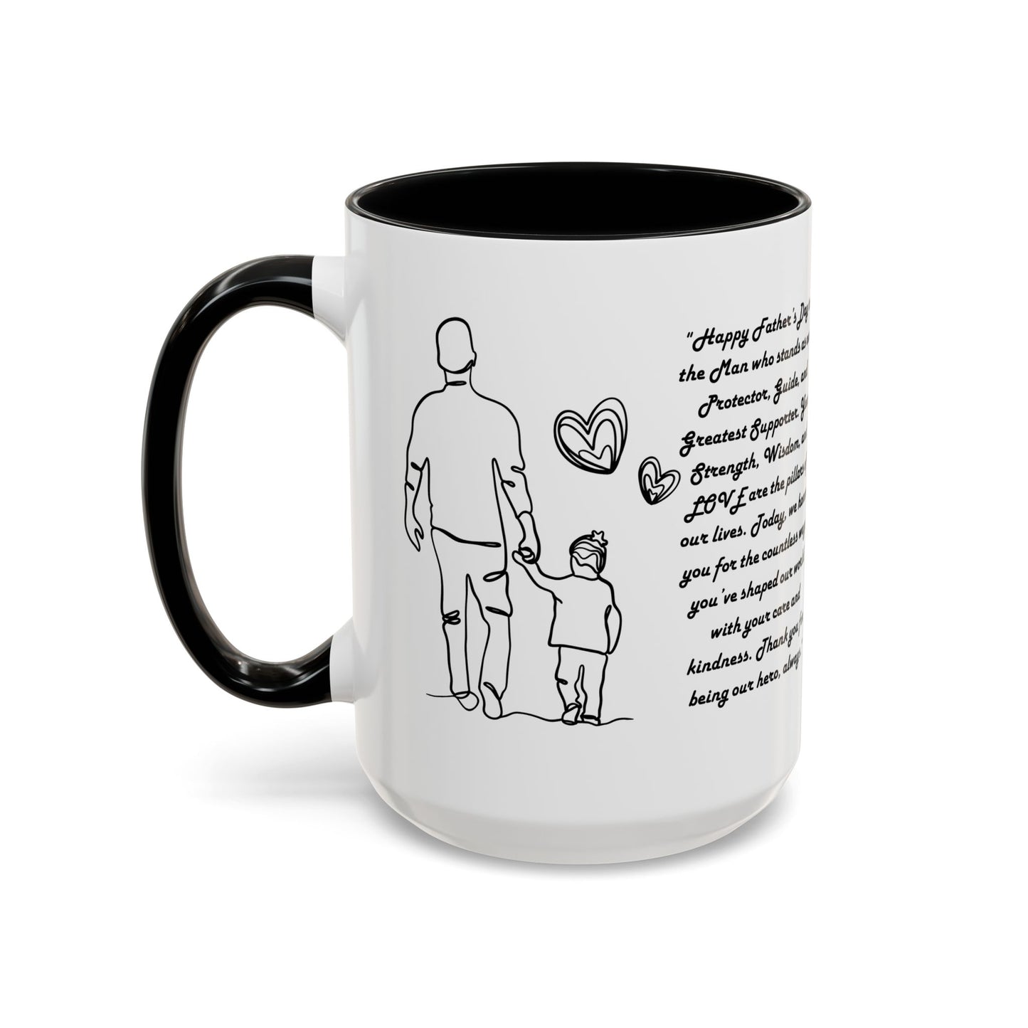 Fathers Day Mug Gift for Dad Funny Fathers Mug Accent Coffee Mug (11, 15oz)