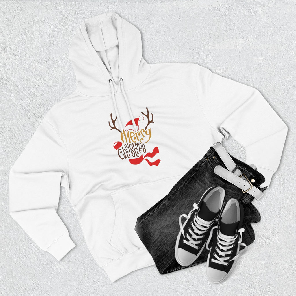 Holiday Apparel | Christmas Tees & Sweatshirts with Festive Quotes Merry Christmas Fleece Hoodie