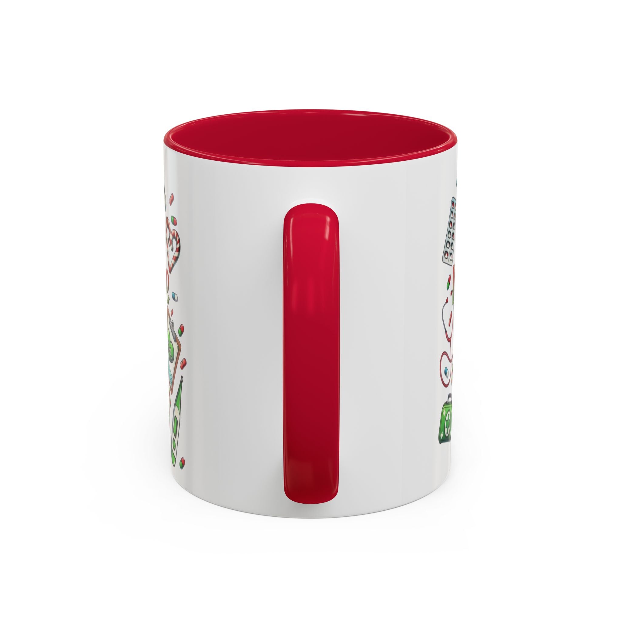 Nurse Elf Coffee Mug — Christmas Medical Holiday Gift (11oz & 15oz) Medical Christmas Mug