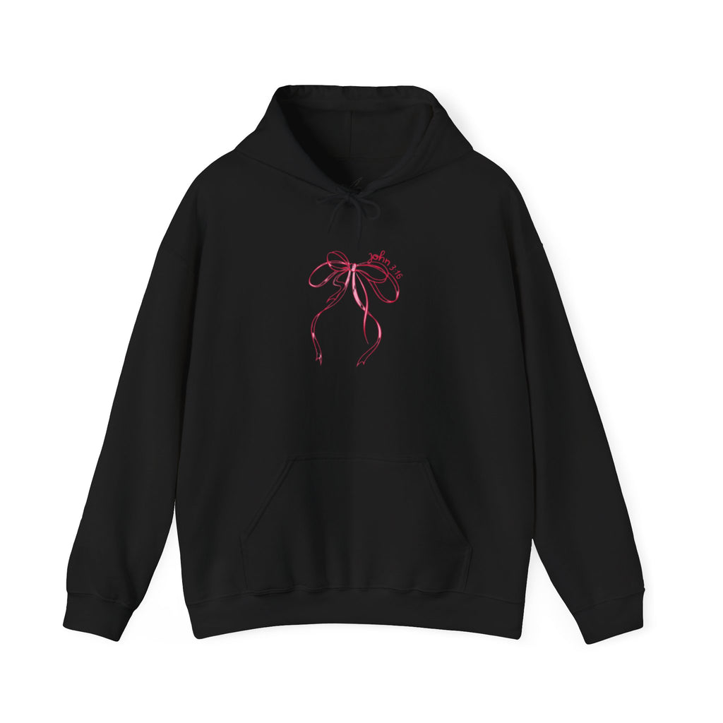 You Are So Loved Hoodie Heart Full” Heart Ribbon Comfort Sweatshirt