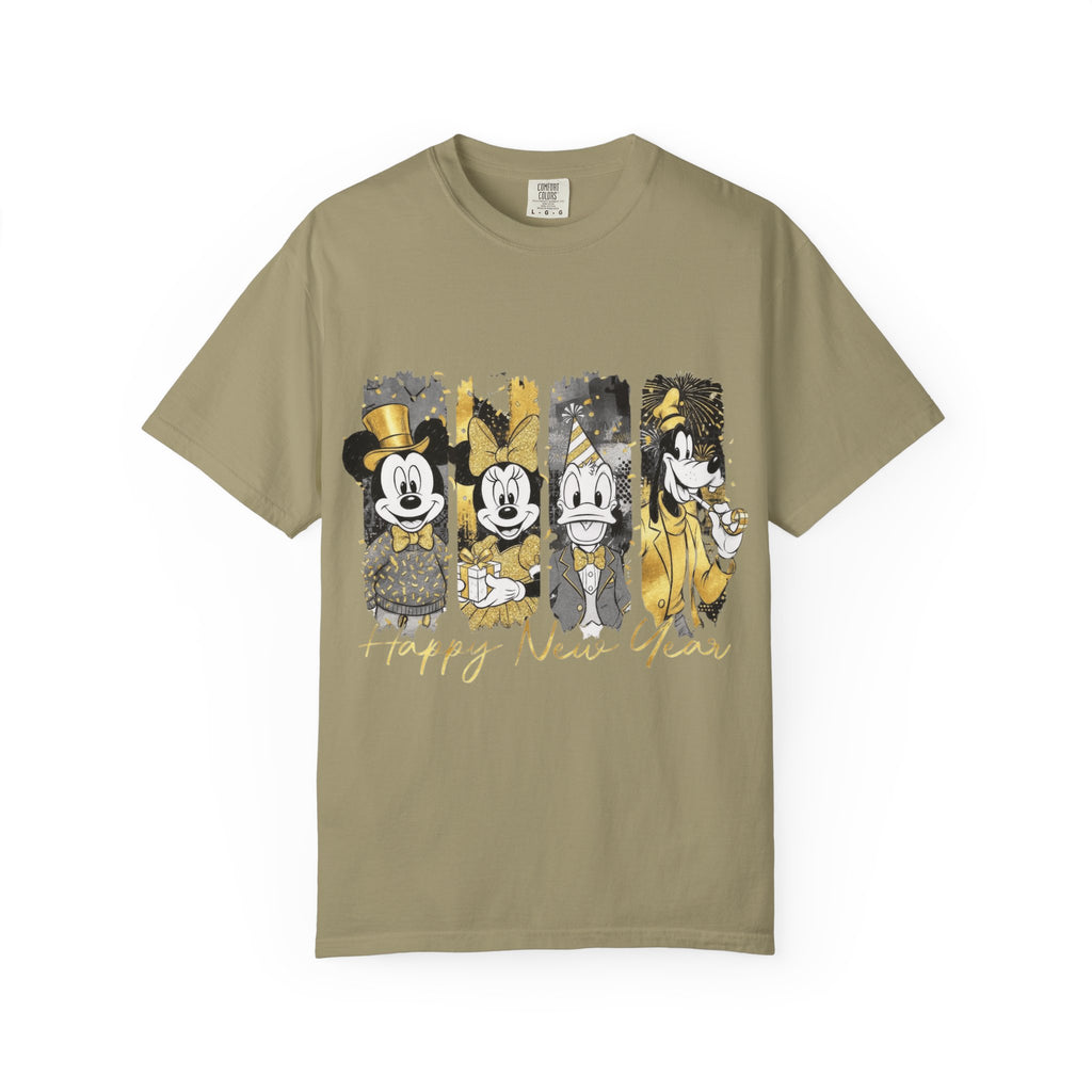 New Year Mickey & Friends T-Shirt  'Happy New Year' Graphic Tee