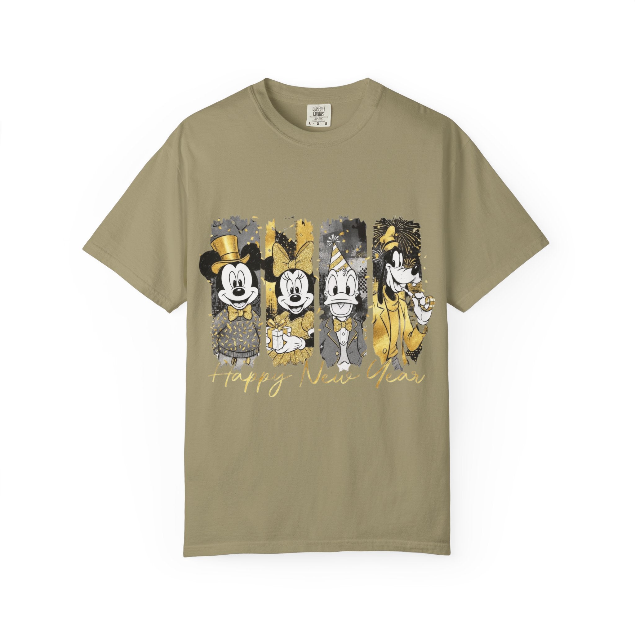 New Year Mickey & Friends T-Shirt  'Happy New Year' Graphic Tee