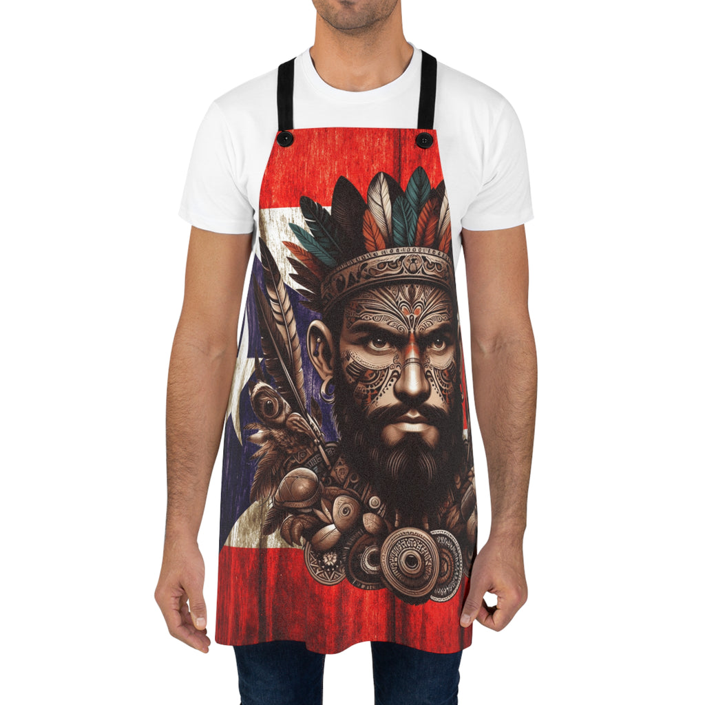 Puerto Rican Nutritional Facts Kitchen Apron  Boricua Humor Cooking Apron | Puerto Rico Pride Gift