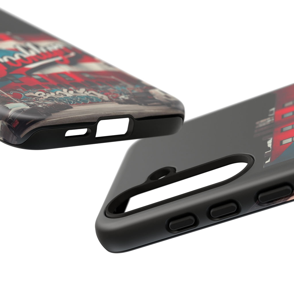Brooklyn Street Art Phone Case  Urban Graffiti Protective Cover