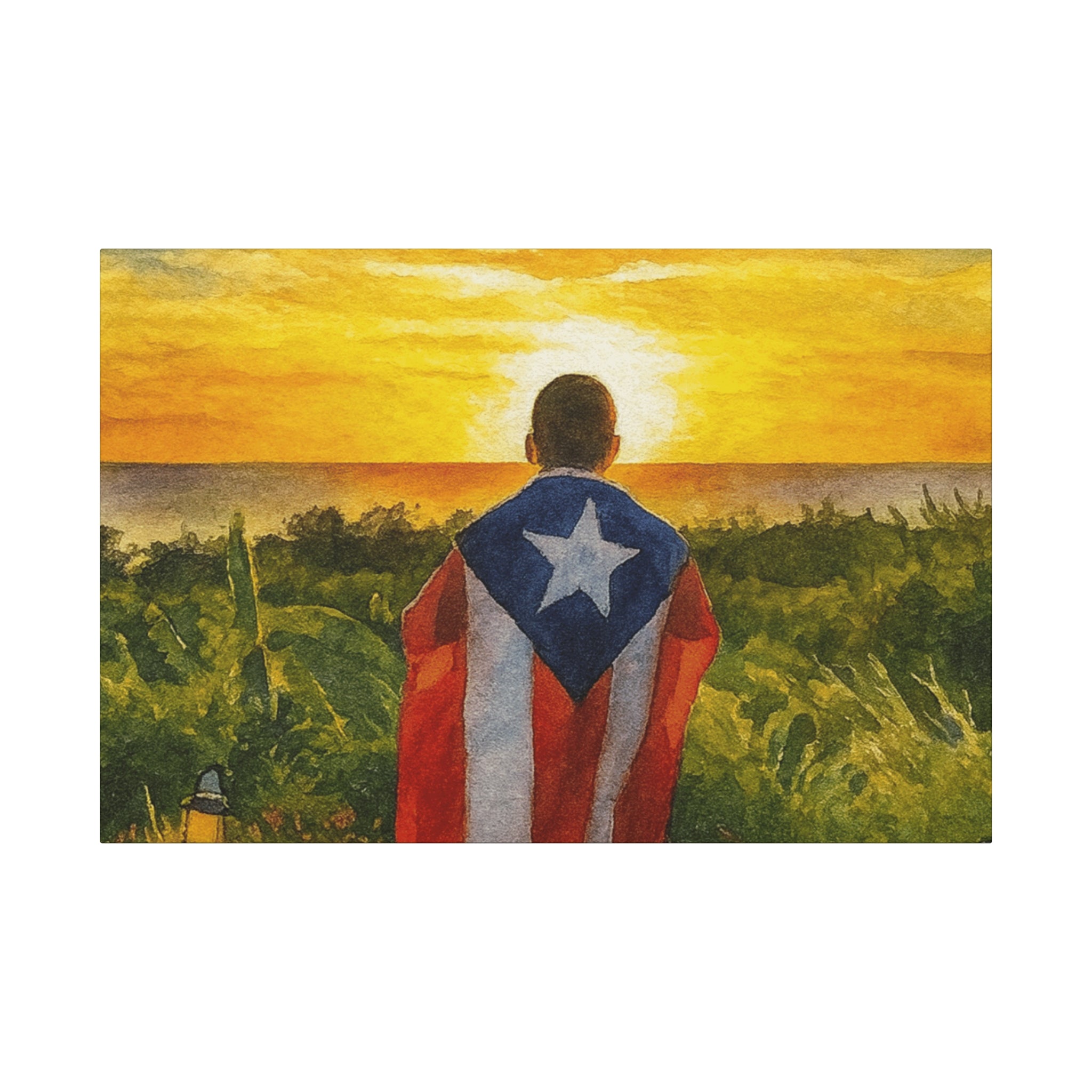 Puerto Rico Sunset Canvas Art Artistic & Emotional