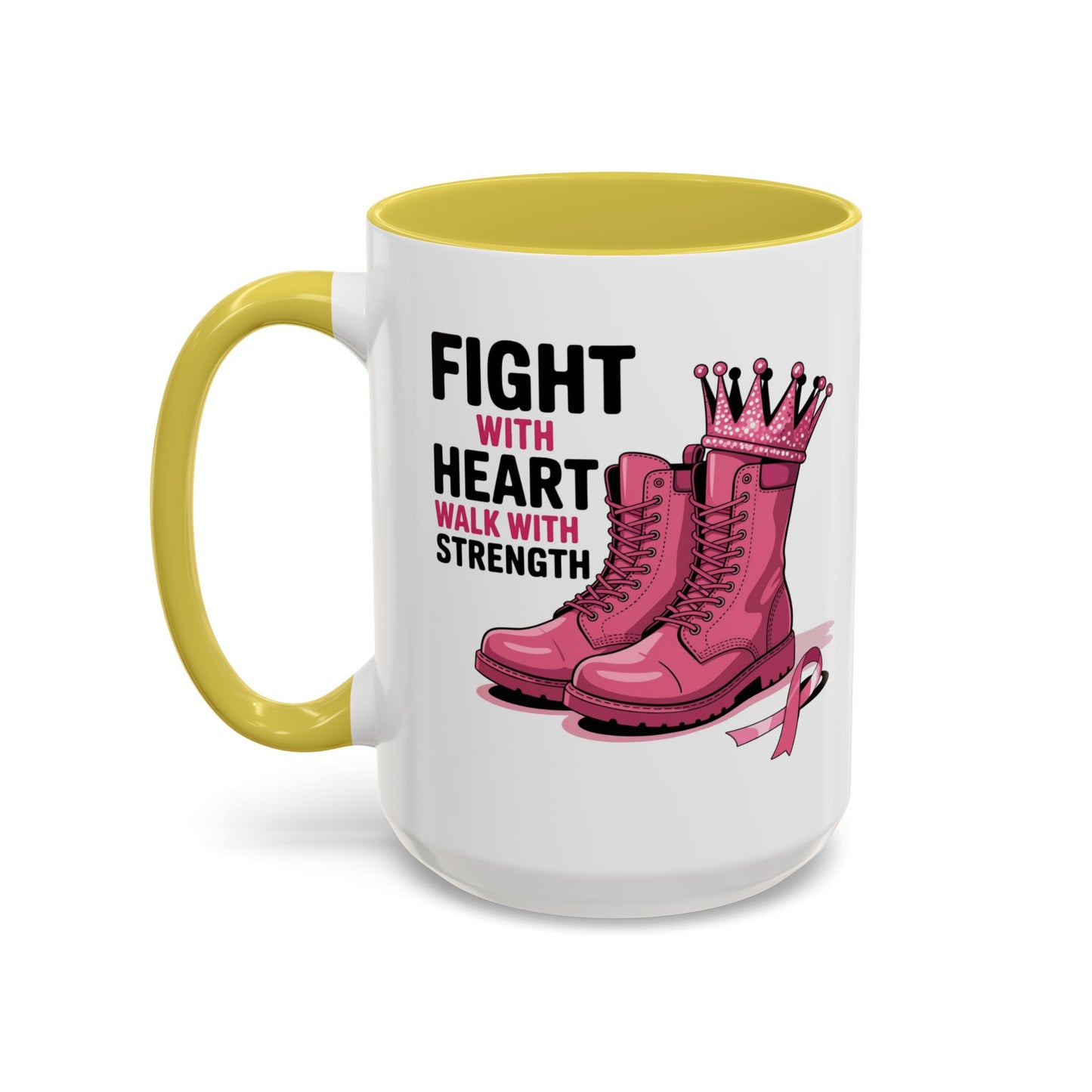 You Beat It! Cancer Survivor Mug | Motivational Gift for Her or Him | Warrior Mug