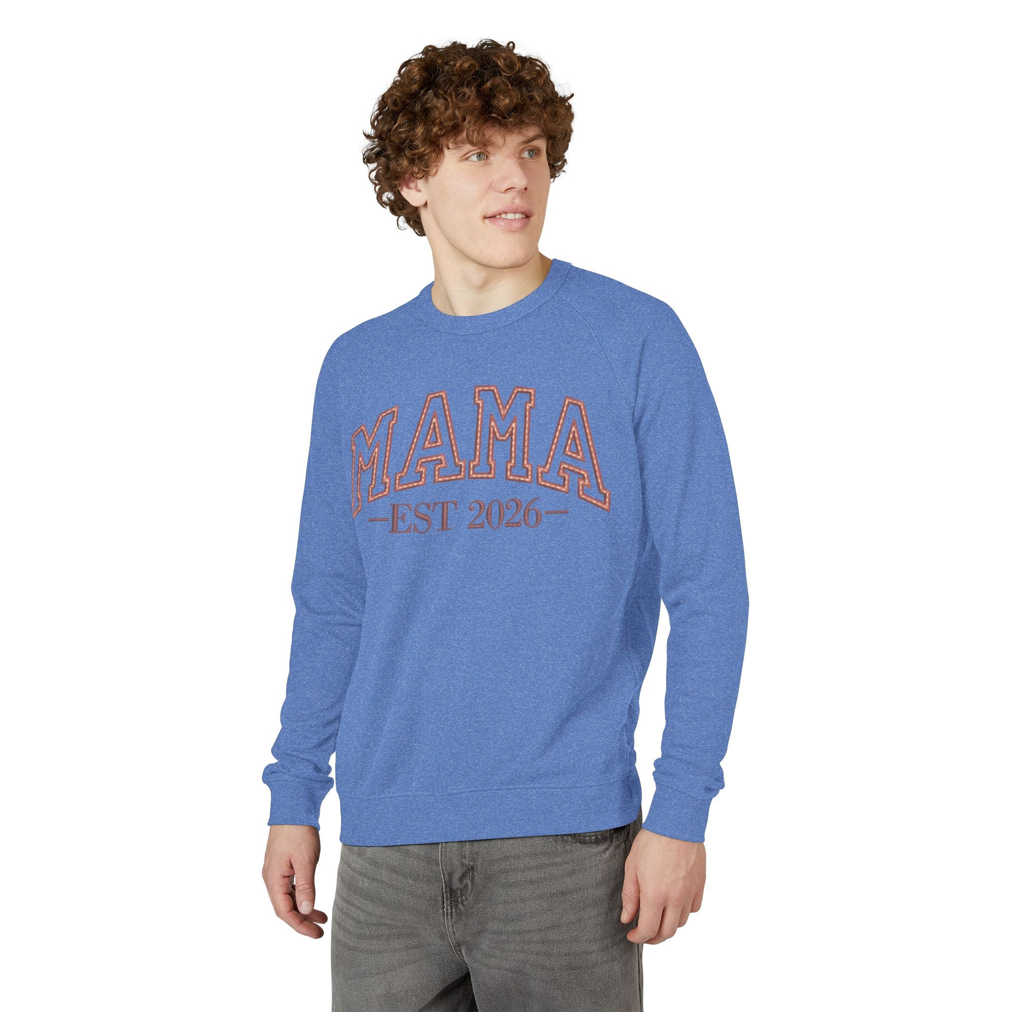 Mama EST. 2024 Crewneck Sweatshirt  Cozy Mom Pullover