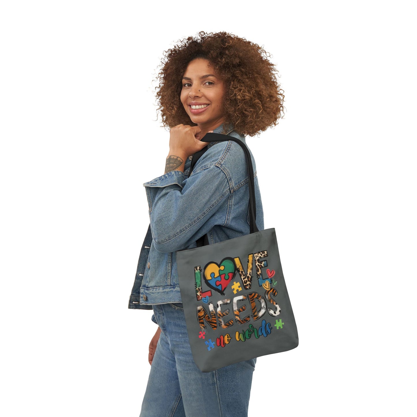 Colorful Love Needs Tote Bag