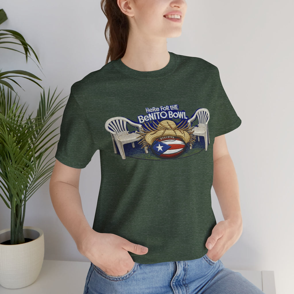 Benito Bowl Puerto Rico Football Tee