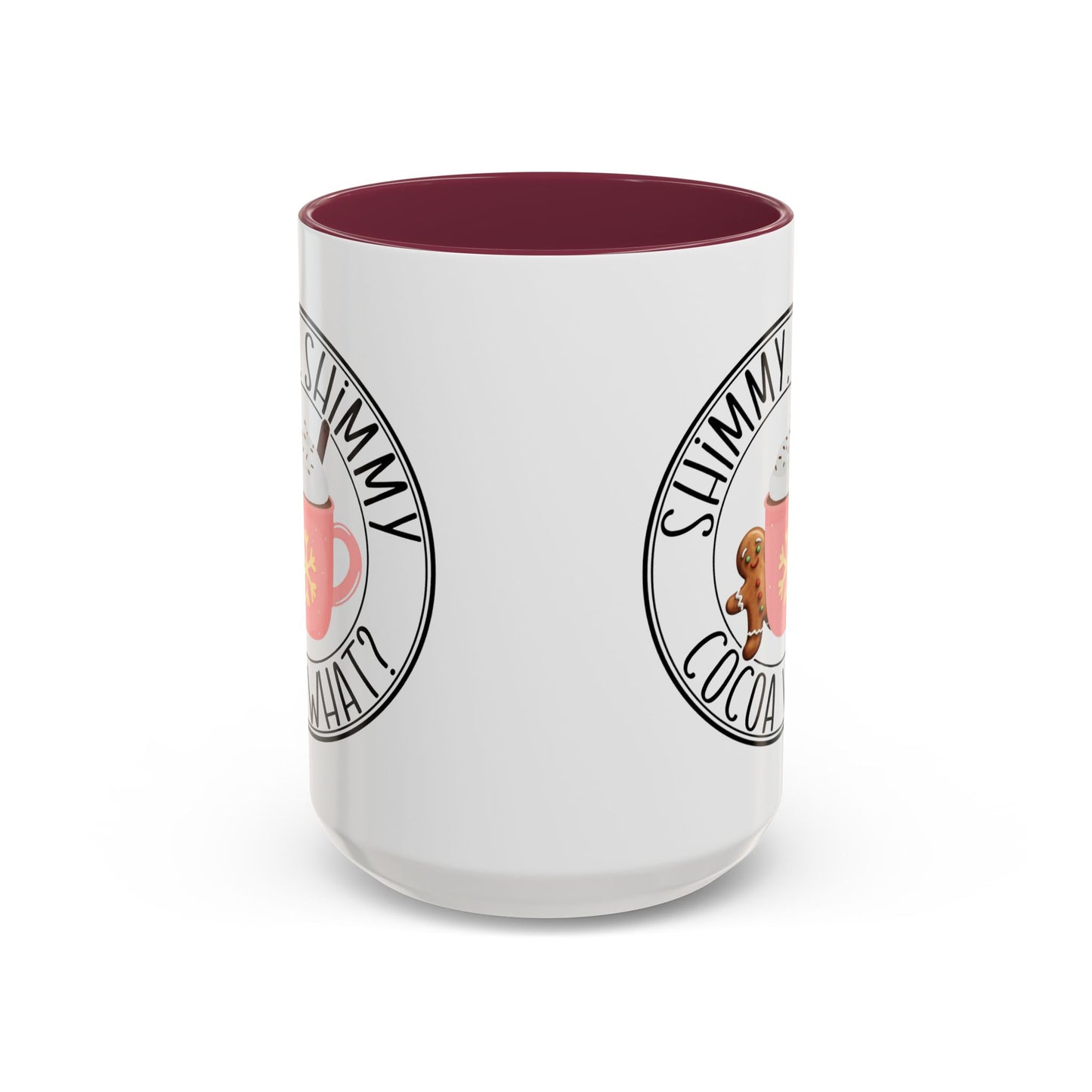 Cute Cocoa Mugs with Gingerbread Design Perfect for Winter Holiday CheerBeverage Cup Christmas Design