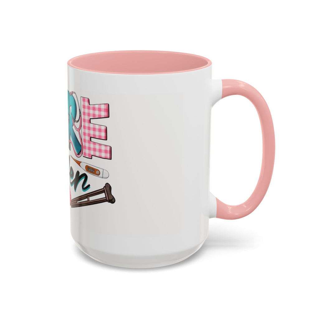 Nurse Given Accent Coffee Mug — Caregiver & Medical Equipment Design Christmas mug for all healthcare heroes
