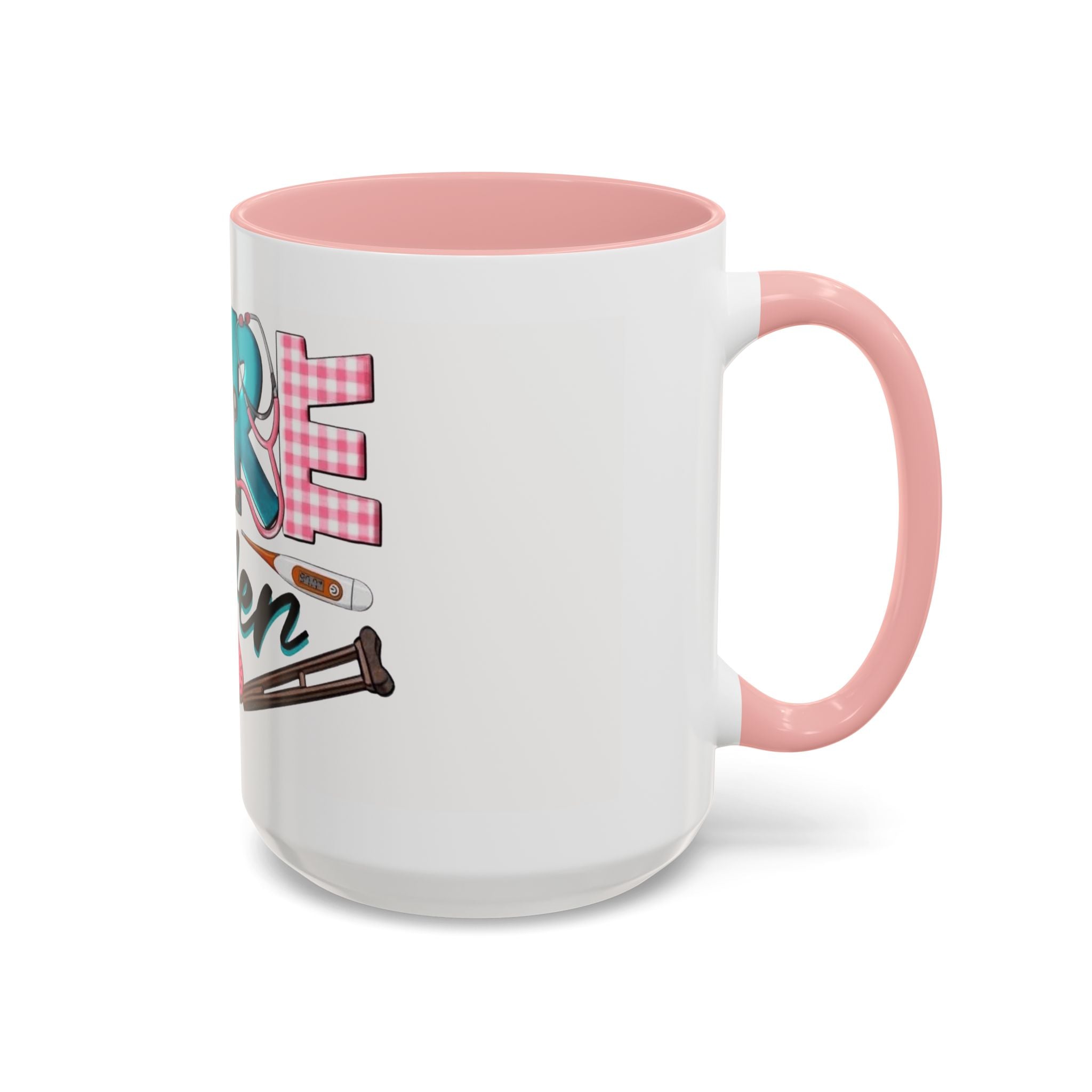 Nurse Given Accent Coffee Mug — Caregiver & Medical Equipment Design Christmas mug for all healthcare heroes