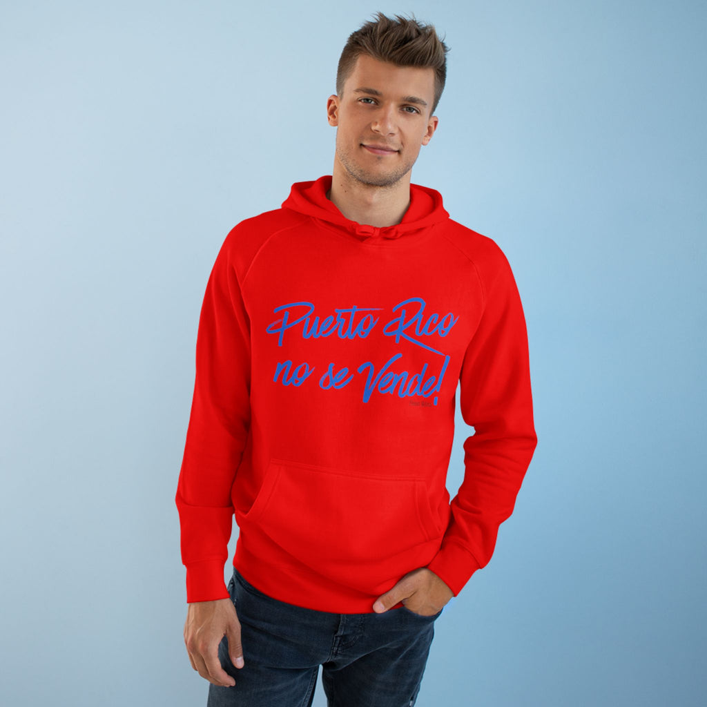 Hoodie  "Puerto Rico No Se Vende" Script Protest Pullover