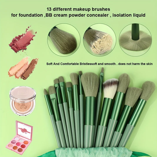 15Pcs Makeup Brush Set Soft Fluffy Professional Cosmetic Foundation Powder Eyeshadow Kabuki Blending Make Up Brush Beauty Tool Ideal For Makeup Beginner And Artist