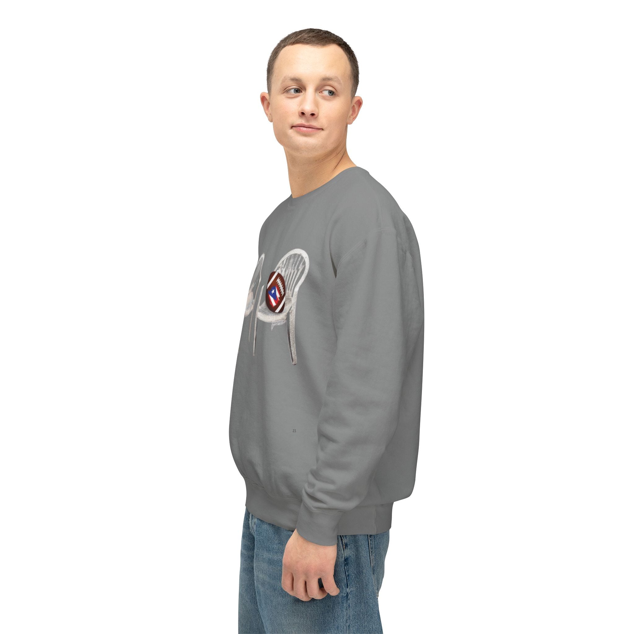 Benito Super Bowl 94 Puerto Rico Shirt Chair Vibes Crewneck Sweatshirt
