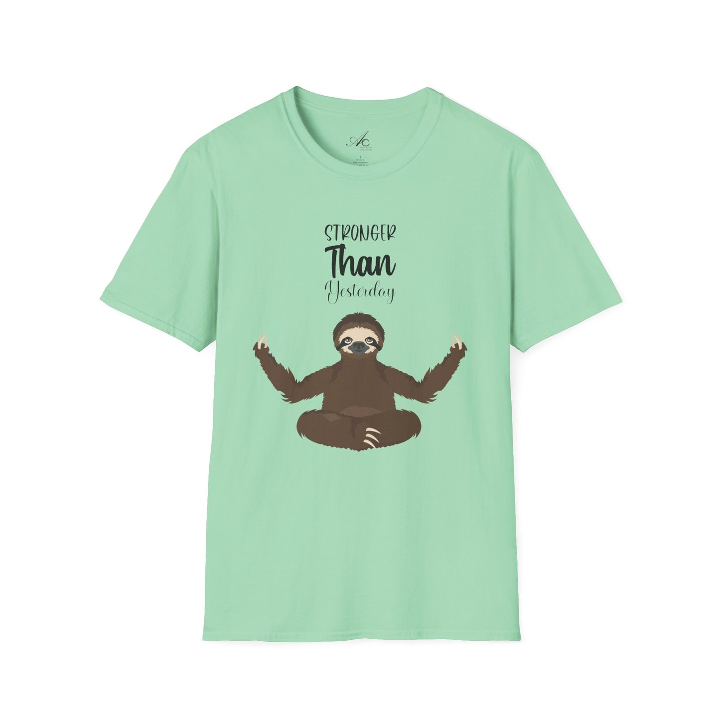 🧘‍♀️ Wear Your Peace. - Unisex Softstyle Tee, Funny Gift for Lazy Days, Quirky Casual Wear, Perfect for Birthdays, Relaxation Vibes