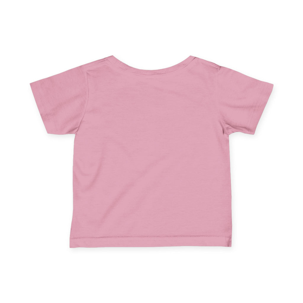 Infant Tee  Watercolor Highland Cow with Hearts (Cute Valentine Baby Top)