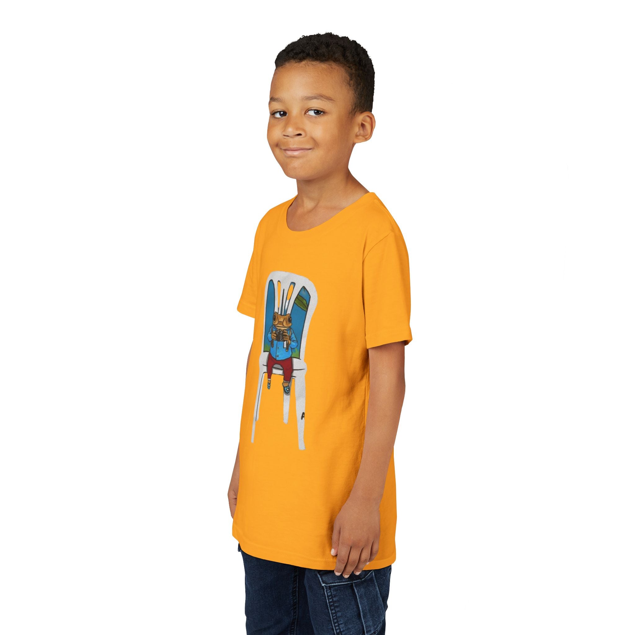 Kids Concho on a High Chair T-Shirt Cute Baby Rabbit Feeding Tee kids PUERTO RICO CHRISTMAS T-SHIRT