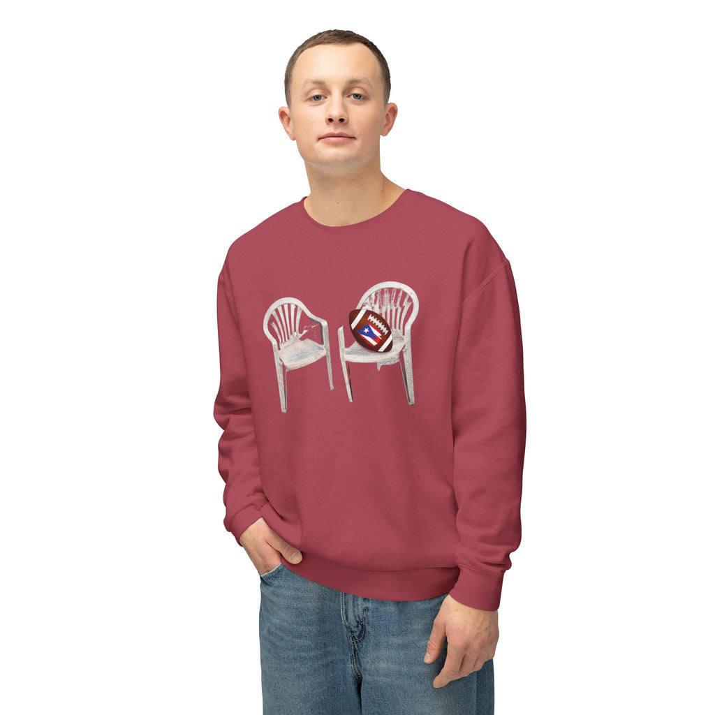 Benito Super Bowl 94 Puerto Rico Shirt Chair Vibes Crewneck Sweatshirt