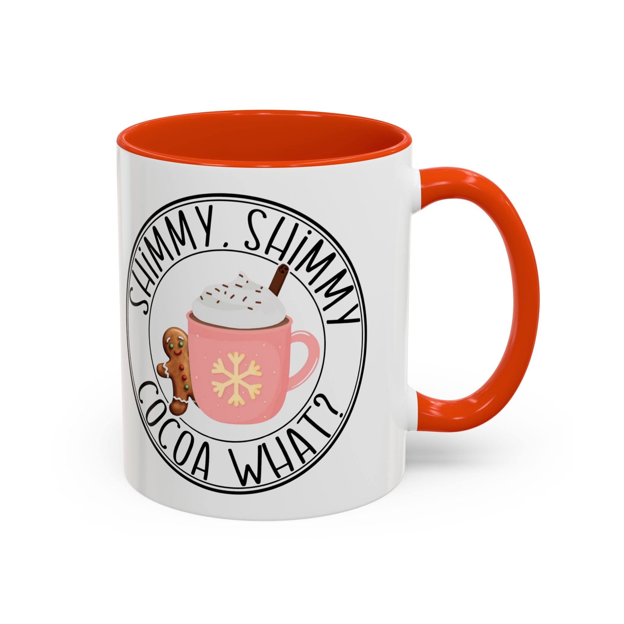 Cute Cocoa Mugs with Gingerbread Design Perfect for Winter Holiday CheerBeverage Cup Christmas Design