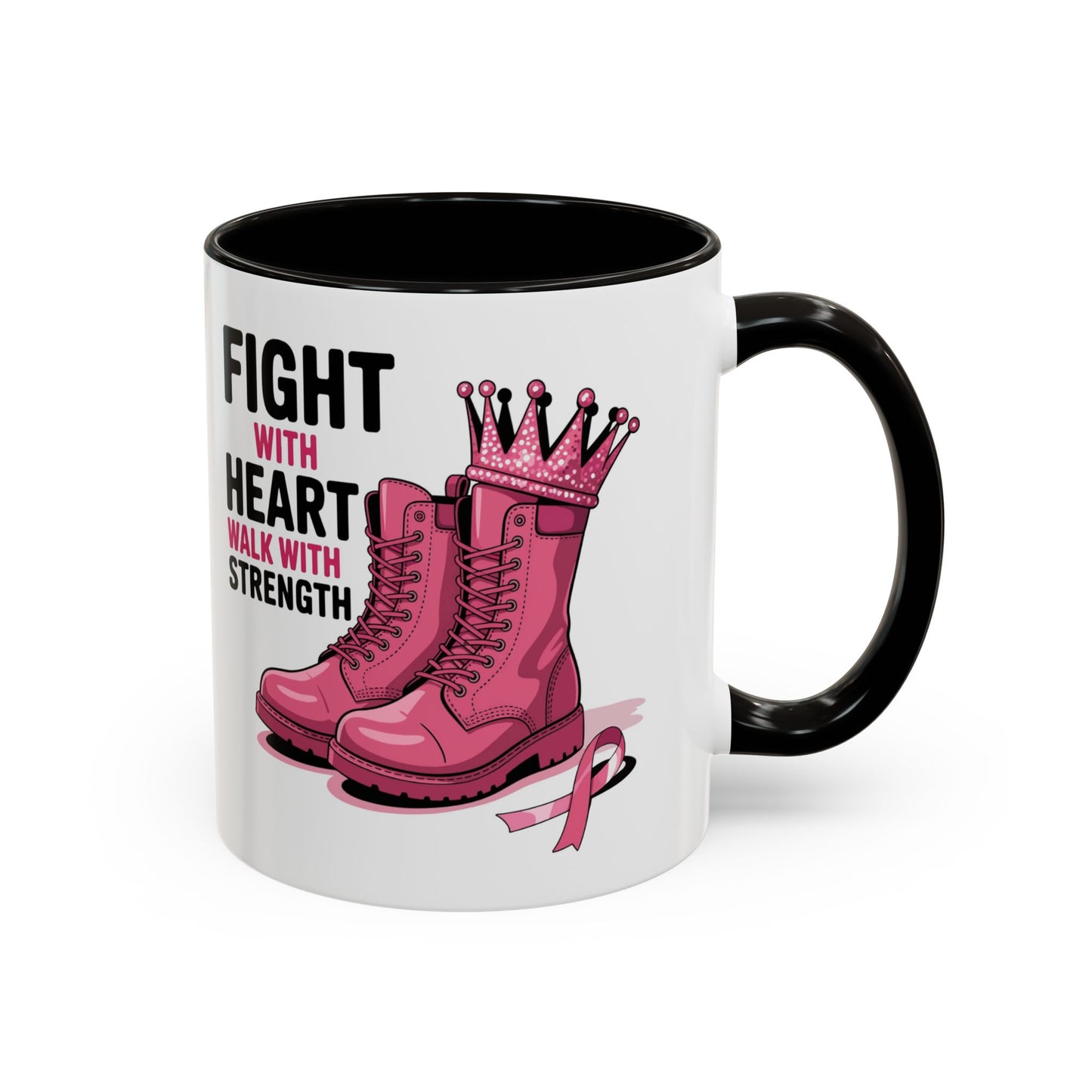 You Beat It! Cancer Survivor Mug | Motivational Gift for Her or Him | Warrior Mug