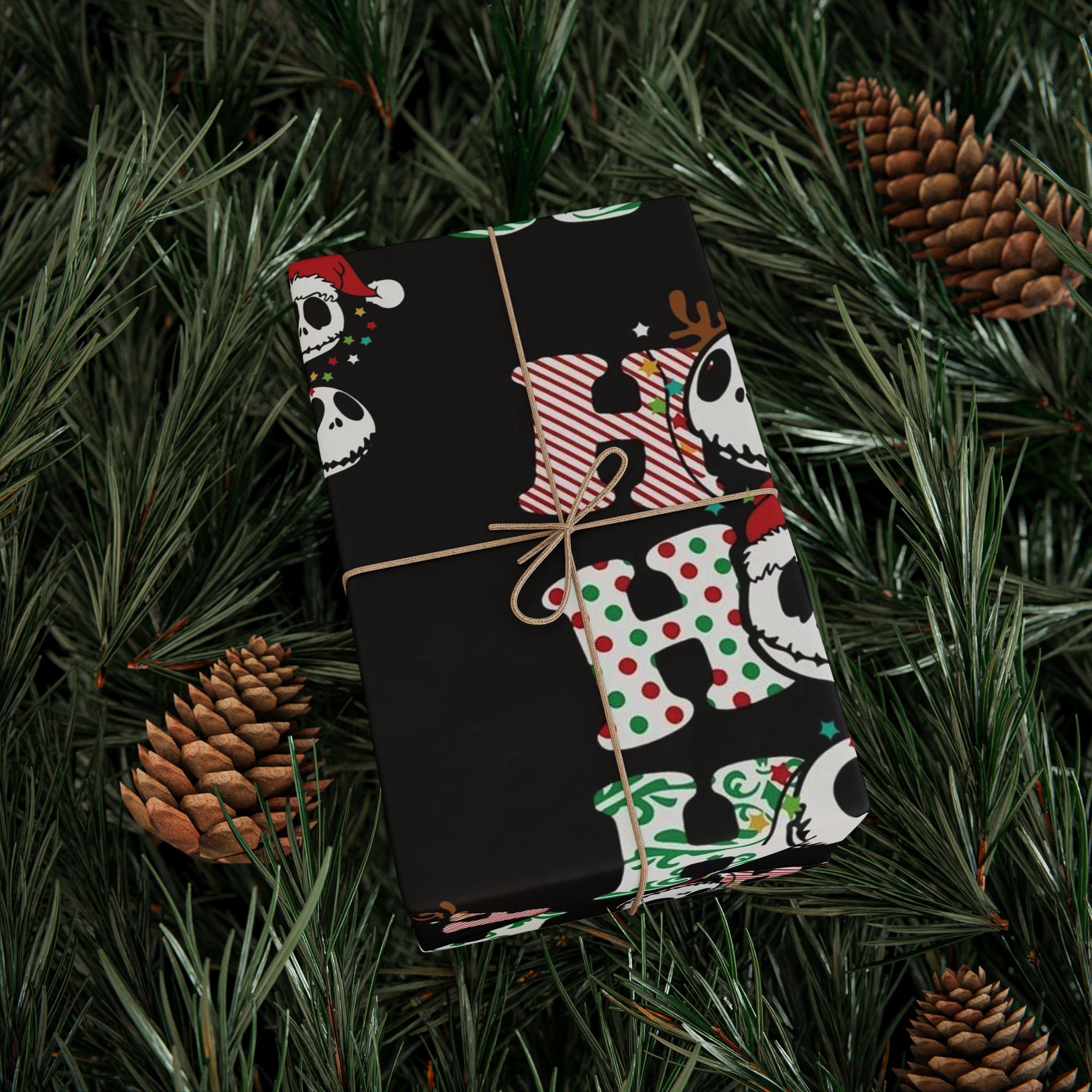 Festive Wrapping Paper – Whimsical Holiday Gift Wrap | Christmas Paper Roll | Fun & Unique Gift Packaging