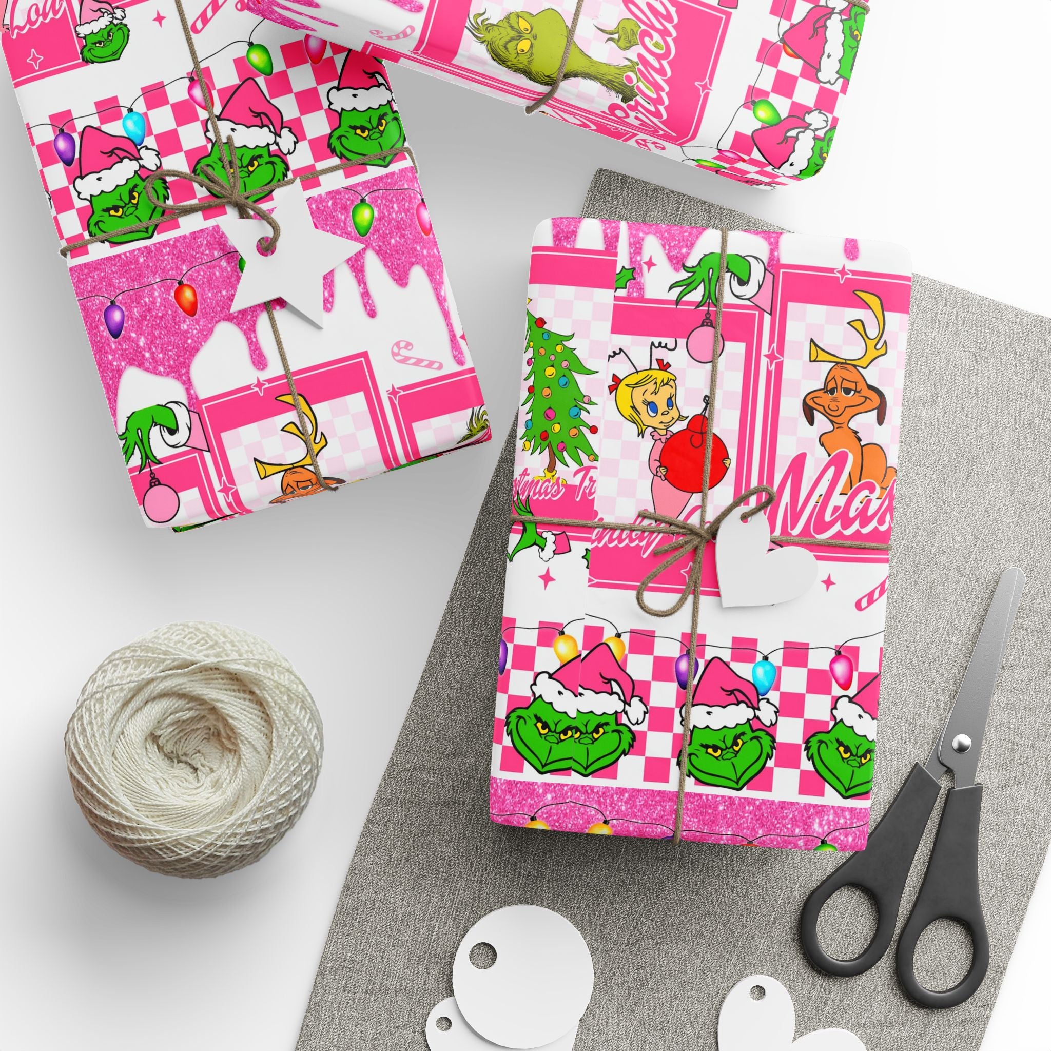 Festive Wrapping Paper – Whimsical Holiday Gift Wrap | Christmas Paper Roll | Fun & Unique Gift Packaging